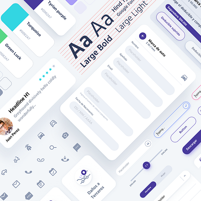 Eprezto - Design System button cards designsystem fintech guideline uidesign uiux