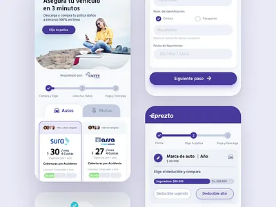 Eprezto - UI Design fintech interface product design uidesign uxdesign