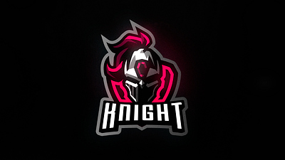 Knight Mascot Logo angry branding design e sports icon illustration knight logo mascot mascot logo sword vector