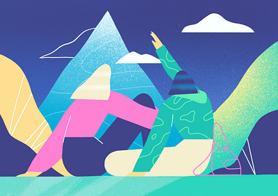 Altay editorial illustration flat illustration illustrator minimal vector website