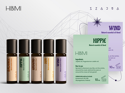 Hibimi - Sneak Peak brand branding design graphic logo packaging product szajba ui wrapping