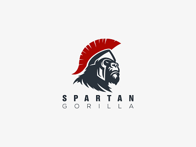 Gorilla Logo ape ape logo branding design gorilla gorilla illustration gorilla logo gorilla logo design gorilla trends logo gorillas graphic design illustration logo monkey logo spartan spartan logo strong top gorilla logo top gorillas vector