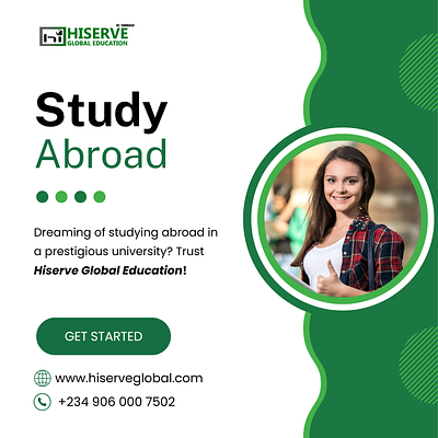 Study Abroad Campaign Design branding call to action campaign cta design education graphic design study study abroad typography ui ux