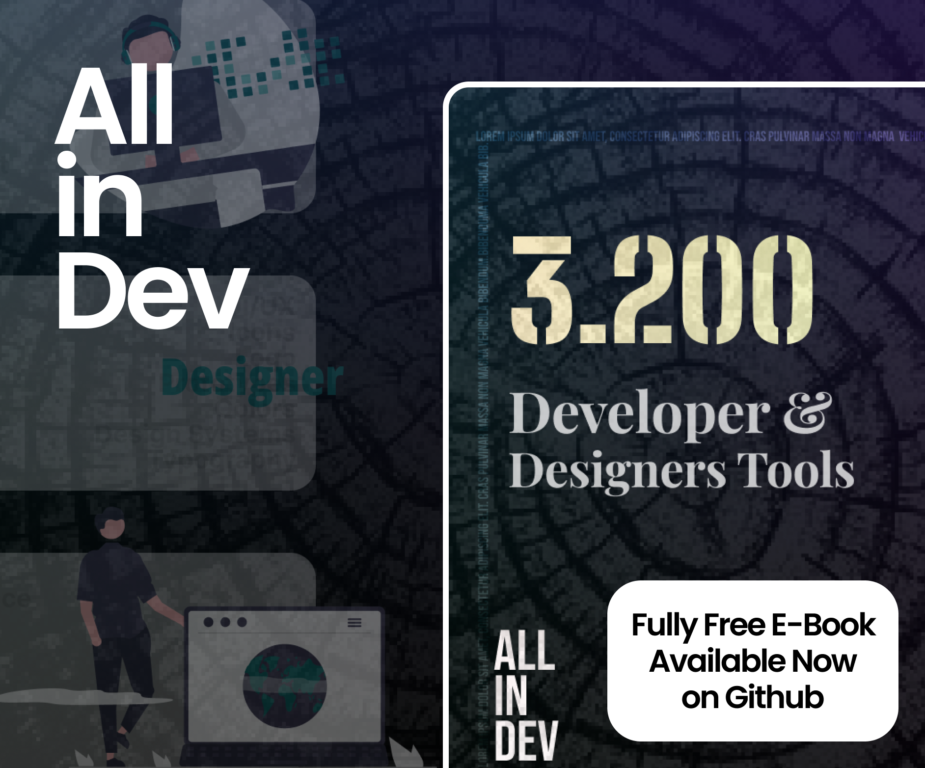 Developer E-Book Design and Development. developer tools development ebook ui