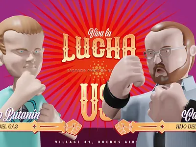 Viva la Lucha 3d animation app branding crypto game graphic design illustration logo motion graphics ui