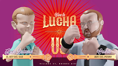 Viva la Lucha 3d animation app branding crypto game graphic design illustration logo motion graphics ui