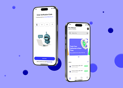 JamakSwift - Logistics app logistics mobile mobile app transport ui