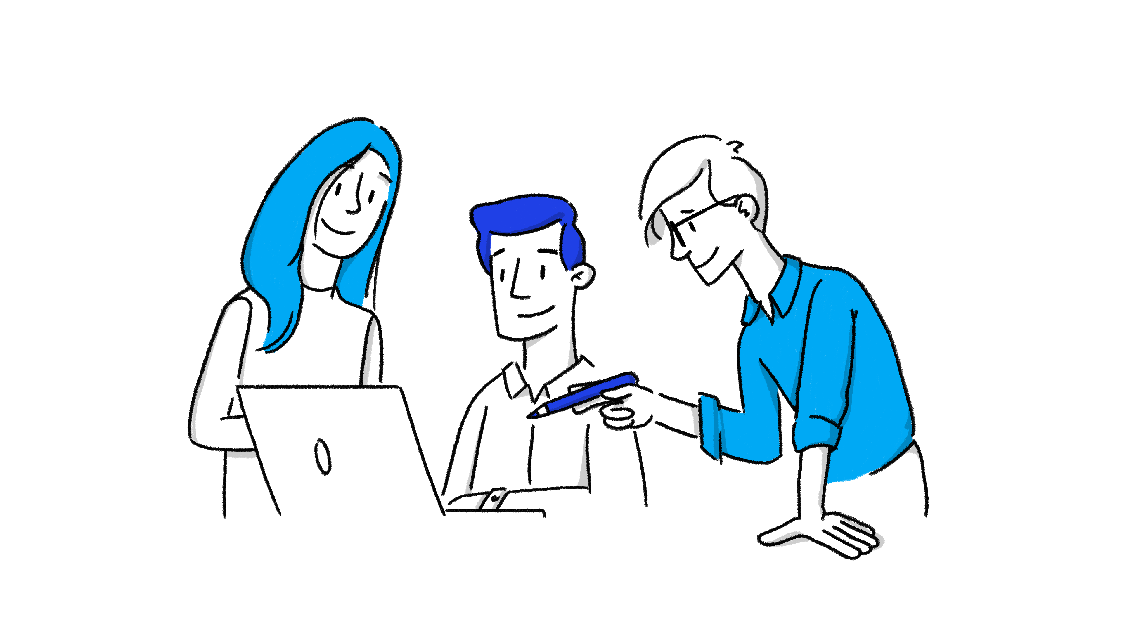 Example of Hand-drawn illustration