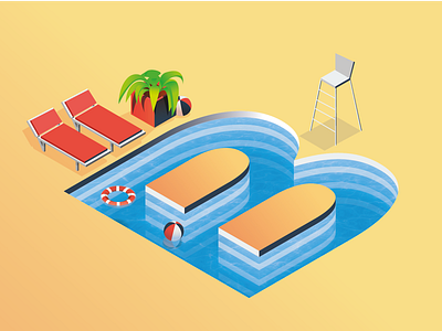 #B 26daysoftype adobeillustrator design illustration isometric