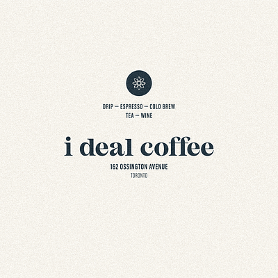 Ideal Coffee - Concept Logo branding design logo