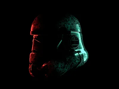 Imperial Helmet #2 3d c4d cinema4d imperial materials starwars stormtrooper