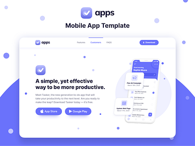 Presentation | Apps - Mobile App Webflow Template app app design app landing page application apps desktop home homepage interface landing landing page landingpage mobile app product web web design webdesign webflow website