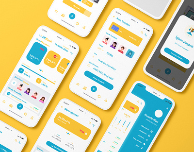 PTTBank Mobile App - Redesign app bank bank app banking bankingapp mobile app mobile ui ui