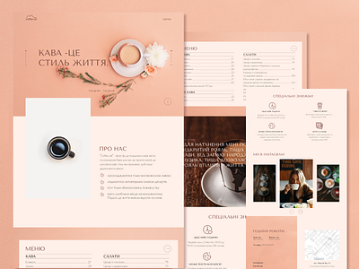 Coffee Shop clean coffee coffeeshop color concept design dribbble minimal portfolio shop web webdesign