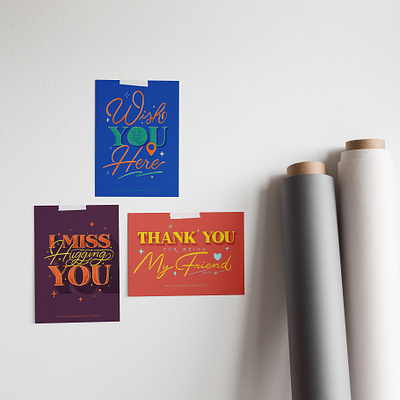 Postcard Series: Friendly Reminders 2020postcardseries covid19 illustration lettering loveletters passionproject postcard design postcard series postcardproject smallbusiness