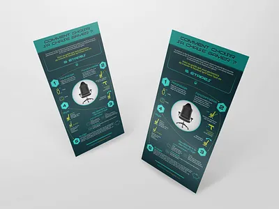 Infographic - How to choose your gaming chair design game game chair gaming gaming chair graphic design infographic infographic design infographics marketing