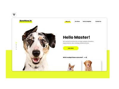 Good Boy 🐶 animals app branding design dog dogs elegant icon illustration new ui ux web web design website