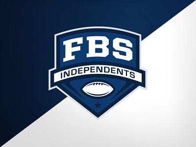 FBS Independent Division athletics branding college football identity logo ncaa university