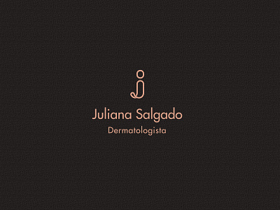 Dermatologist | Juliana Salgado brand branding creative dermatologist design designgrafico doctor graphicdesigner logo logodesign marca medical medicine minimalist