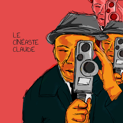 Illustration "Le cinéaste Claude" illustration