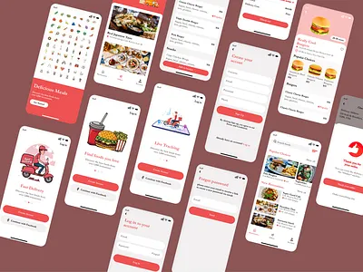 Food App figma material design
