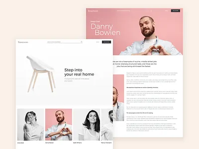 Responsive web prototype minimalist ui ui design ui ux design interaction design ux ux design web design