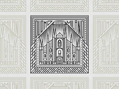 Duomo milan art art direction artist artwork design design art designer designs illustration illustration art illustration design illustrations illustrator line art lineart logo logodesign logos
