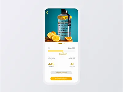 Daily UI 032 (Crowdfunding Campaign) crowdfunding campaign dailyui ui ux