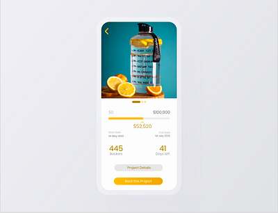 Daily UI 032 (Crowdfunding Campaign) crowdfunding campaign dailyui ui ux