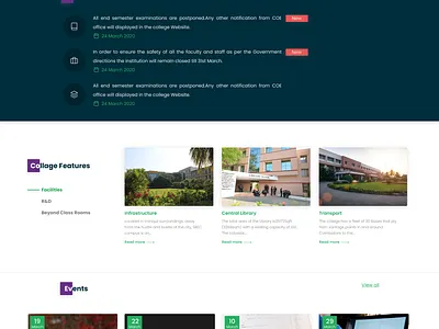 Education website app branding dashboad design ui ux web