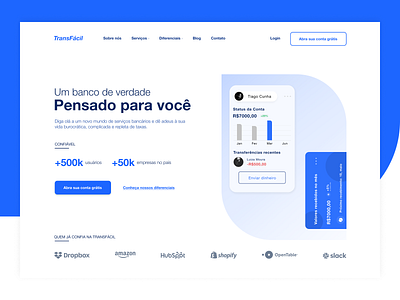 Transfácil design flat illustration ui ux vector web