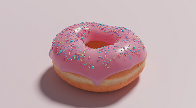 THE doughnut 3d blender