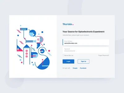Landing Page ui