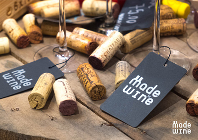 Made By wine art direction brand brand design brand identity branding design graphic design identity design logo logodesign visual identity wine wine bottle winelabel