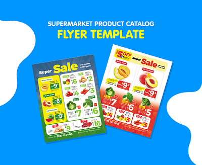 Supermarket Promotion Flyer Bundle advertisement business corporate corporate business flyer flyer