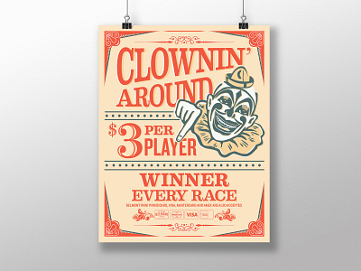 Fair Poster 03 carnival design games illustration poster typography vector
