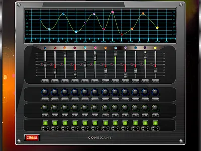 Filter Comb EQUALIZER User Interface hardware user interface kiosk user interface realistic user interface user interface virtual user interface
