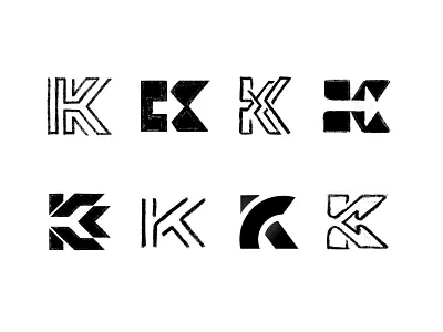 K-mark sketches Pt. III branding brandmark custom logo design identity identity designer logo logo design logo designer mark monogram process sketches symbol designer typography