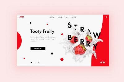 Tooty Fruity beautiful branding cards cards ui cheerful colored shadow design designs elegant fruits restaurant restaurant app restaurant branding restaurants ui