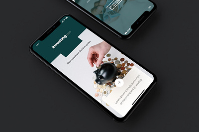 Online Investment App app design ios mobile screen ui
