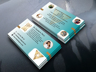 Business card beauty proffessional service template