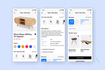 Furniture Shop Mobile App app app design mobile app design mobile design mobile ui ui ux design ui design ui ux uiux design ux design