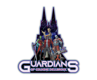 Cologne Dellbronx Guardians design fantasy football football illustration logo sports