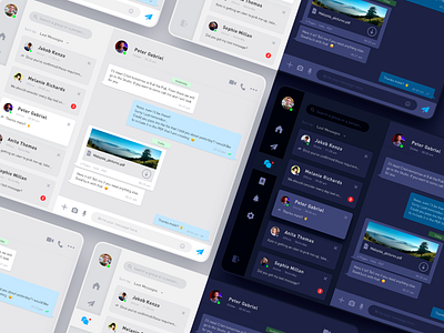 #DailyUI #013 · Direct Messaging // #011 · Flash Message animation app blackandwhite dailyui dark mode flat graphics icon icon design interfacedesign invision invisionstudio messaging app prototype prototype animation sketchapp ui uidesign ux vector