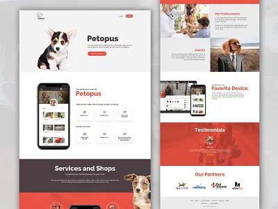 Petopus design realestate ui ui ux website design