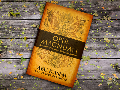 Opus Magnumi 1 Book Cover Design abu book cover design kasem kasem magnumi opus perfumer