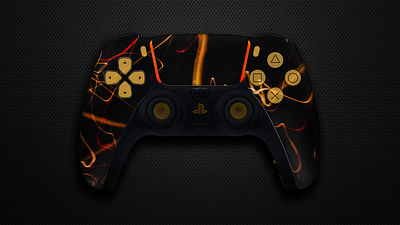 Custom PS5 controller- 1 adobe photoshop blend branding concept controller custom design gaming ps5 videogames