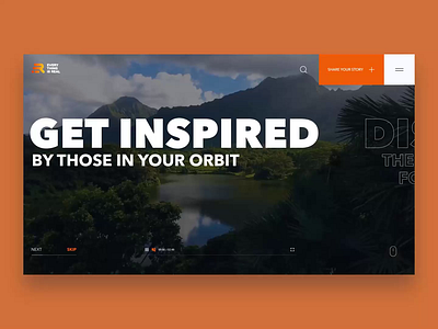 Landing Page - EIR animation eir landing page motivate sport