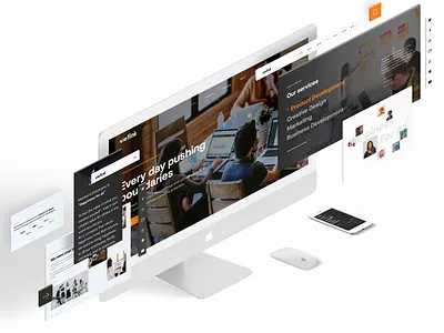 Redesign Corporate Site corporate ui ux van nguyen