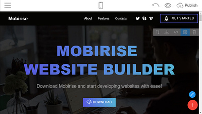 Mobirise Free Website Builder v4.12.4 is released! bootstrap design html5 mobile responsive software webdesign webdevelopment website website builder